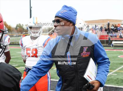 Thumbnail 3 in East St. Louis @ Glenbard East (IHSA Class 7A 2nd Round Playoff) photogallery.