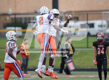 Thumbnail 3 in East St. Louis @ Glenbard East (IHSA Class 7A 2nd Round Playoff) photogallery.