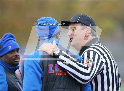 Thumbnail 2 in East St. Louis @ Glenbard East (IHSA Class 7A 2nd Round Playoff) photogallery.