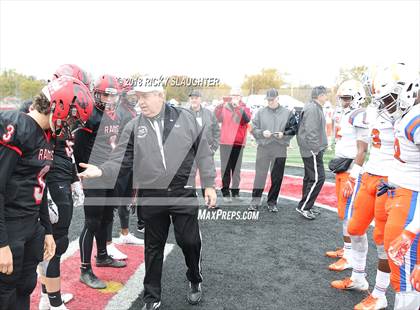 Thumbnail 2 in East St. Louis @ Glenbard East (IHSA Class 7A 2nd Round Playoff) photogallery.