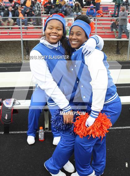 Thumbnail 1 in East St. Louis @ Glenbard East (IHSA Class 7A 2nd Round Playoff) photogallery.