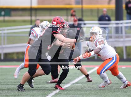 Thumbnail 1 in East St. Louis @ Glenbard East (IHSA Class 7A 2nd Round Playoff) photogallery.