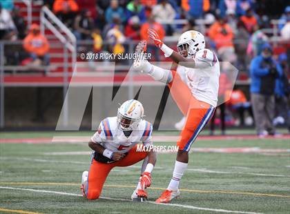 Thumbnail 3 in East St. Louis @ Glenbard East (IHSA Class 7A 2nd Round Playoff) photogallery.