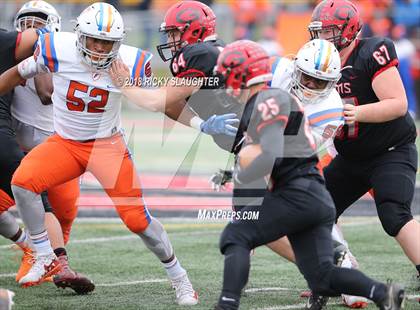 Thumbnail 1 in East St. Louis @ Glenbard East (IHSA Class 7A 2nd Round Playoff) photogallery.