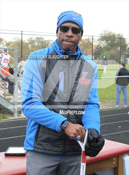 Thumbnail 1 in East St. Louis @ Glenbard East (IHSA Class 7A 2nd Round Playoff) photogallery.