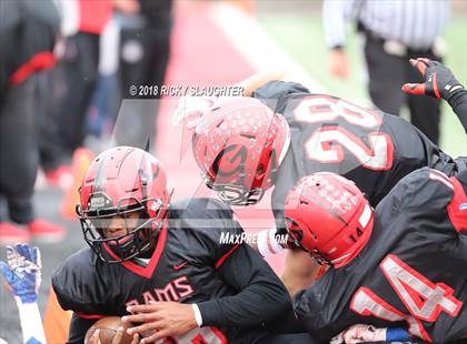Thumbnail 3 in East St. Louis @ Glenbard East (IHSA Class 7A 2nd Round Playoff) photogallery.