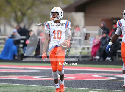 Thumbnail 1 in East St. Louis @ Glenbard East (IHSA Class 7A 2nd Round Playoff) photogallery.