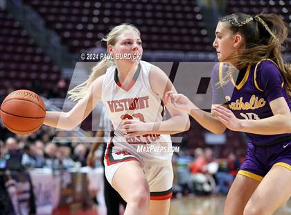 Thumbnail 1 in Lancaster Catholic vs. Westmont Hilltop (PIAA 3A Championship) photogallery.