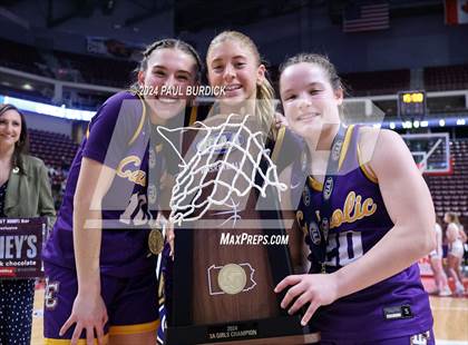 Thumbnail 3 in Lancaster Catholic vs. Westmont Hilltop (PIAA 3A Championship) photogallery.