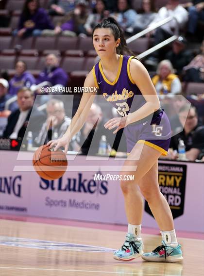 Thumbnail 3 in Lancaster Catholic vs. Westmont Hilltop (PIAA 3A Championship) photogallery.