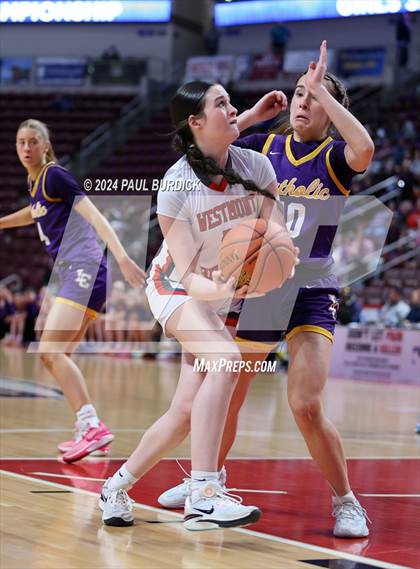 Thumbnail 3 in Lancaster Catholic vs. Westmont Hilltop (PIAA 3A Championship) photogallery.
