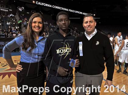 Thumbnail 1 in St. John Bosco vs. Compton (CIF SoCal Regional D2 Final) photogallery.