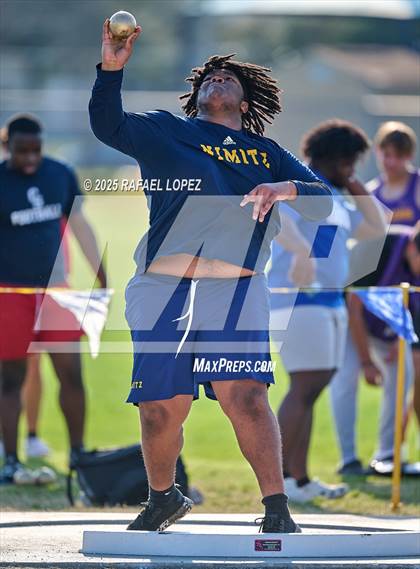 Thumbnail 1 in Jersey Village Falcon Relays (Shot Put) photogallery.