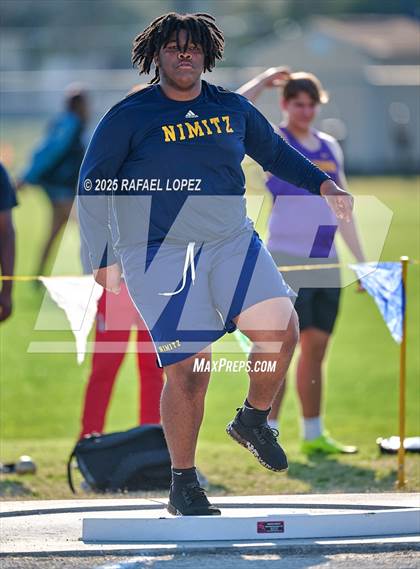 Thumbnail 3 in Jersey Village Falcon Relays (Shot Put) photogallery.