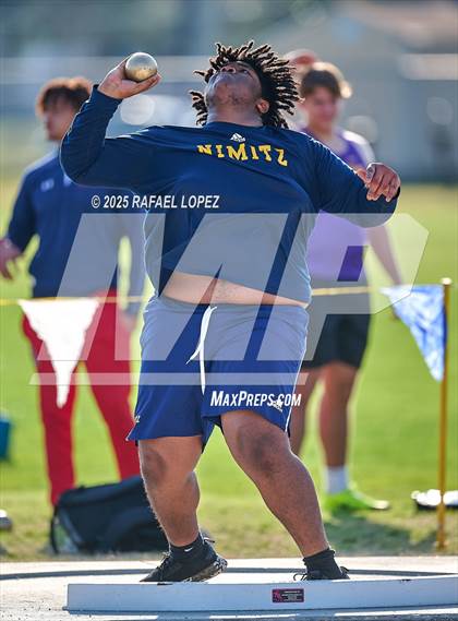 Thumbnail 2 in Jersey Village Falcon Relays (Shot Put) photogallery.