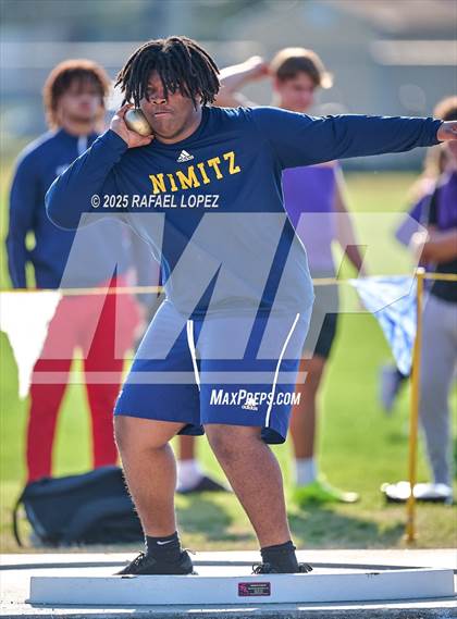 Thumbnail 3 in Jersey Village Falcon Relays (Shot Put) photogallery.