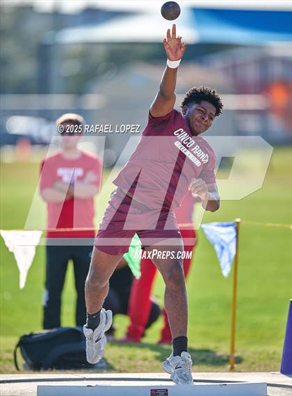 Thumbnail 2 in Jersey Village Falcon Relays (Shot Put) photogallery.