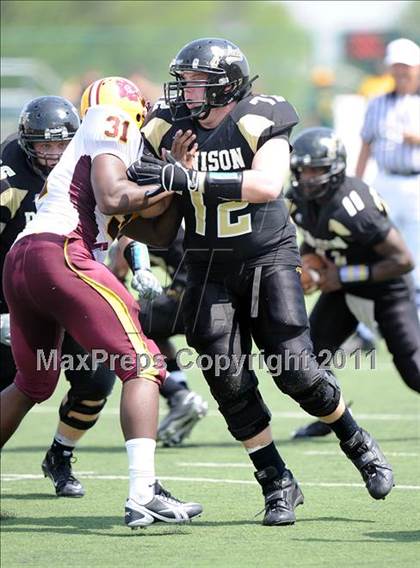 Thumbnail 1 in Glades Central vs. Denison (Florida vs. Texas Football Showcase) photogallery.