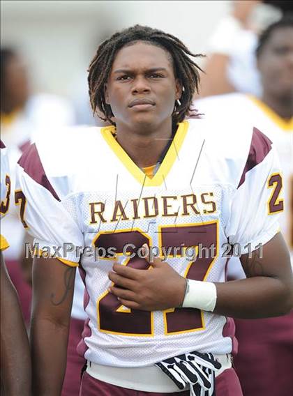 Thumbnail 2 in Glades Central vs. Denison (Florida vs. Texas Football Showcase) photogallery.