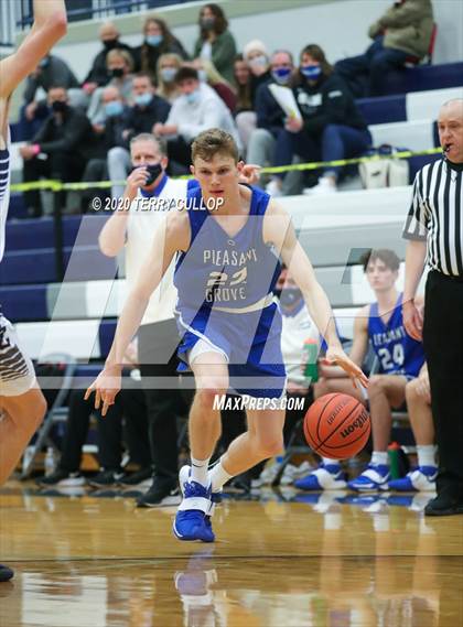 Thumbnail 2 in Pleasant Grove vs. Corner Canyon (CC Winter Invitational) photogallery.