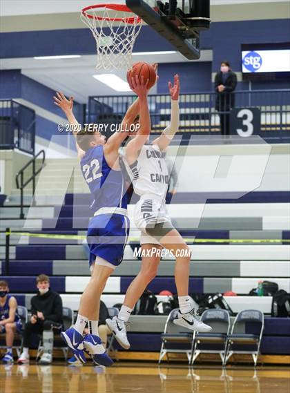 Thumbnail 1 in Pleasant Grove vs. Corner Canyon (CC Winter Invitational) photogallery.