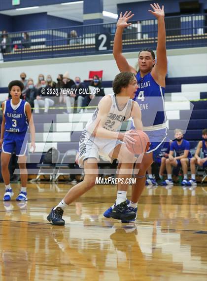 Thumbnail 1 in Pleasant Grove vs. Corner Canyon (CC Winter Invitational) photogallery.