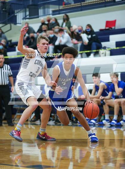 Thumbnail 3 in Pleasant Grove vs. Corner Canyon (CC Winter Invitational) photogallery.