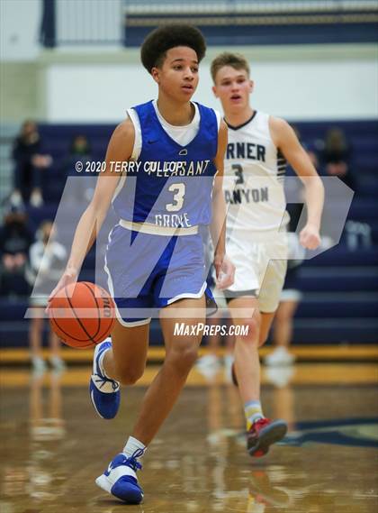 Thumbnail 3 in Pleasant Grove vs. Corner Canyon (CC Winter Invitational) photogallery.