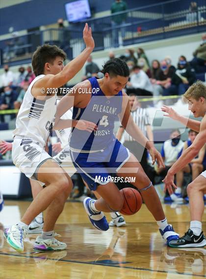 Thumbnail 1 in Pleasant Grove vs. Corner Canyon (CC Winter Invitational) photogallery.