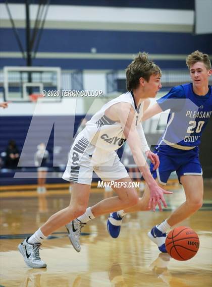Thumbnail 3 in Pleasant Grove vs. Corner Canyon (CC Winter Invitational) photogallery.