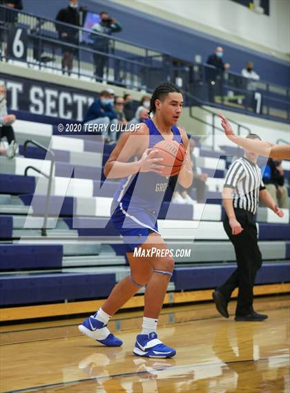 Thumbnail 3 in Pleasant Grove vs. Corner Canyon (CC Winter Invitational) photogallery.