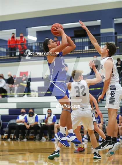 Thumbnail 3 in Pleasant Grove vs. Corner Canyon (CC Winter Invitational) photogallery.