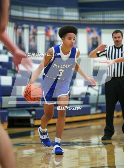 Thumbnail 3 in Pleasant Grove vs. Corner Canyon (CC Winter Invitational) photogallery.