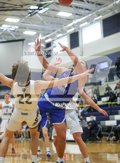 Thumbnail 1 in Pleasant Grove vs. Corner Canyon (CC Winter Invitational) photogallery.