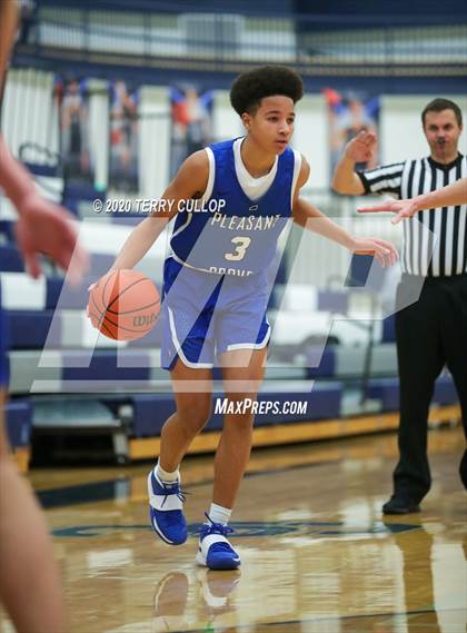 Thumbnail 1 in Pleasant Grove vs. Corner Canyon (CC Winter Invitational) photogallery.