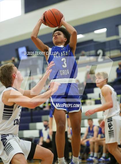 Thumbnail 2 in Pleasant Grove vs. Corner Canyon (CC Winter Invitational) photogallery.