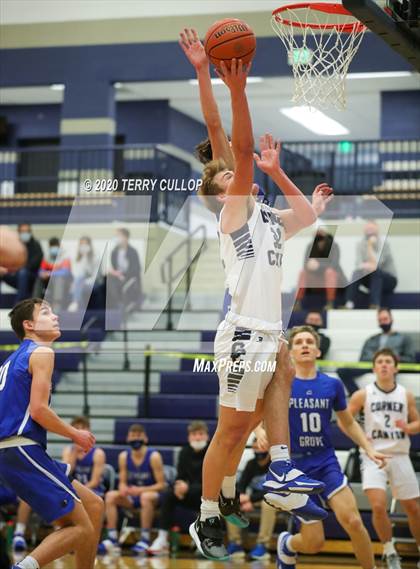 Thumbnail 1 in Pleasant Grove vs. Corner Canyon (CC Winter Invitational) photogallery.