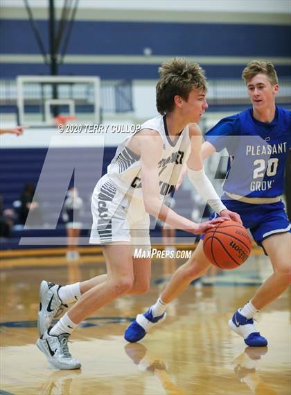 Thumbnail 2 in Pleasant Grove vs. Corner Canyon (CC Winter Invitational) photogallery.