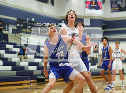 Thumbnail 1 in Pleasant Grove vs. Corner Canyon (CC Winter Invitational) photogallery.