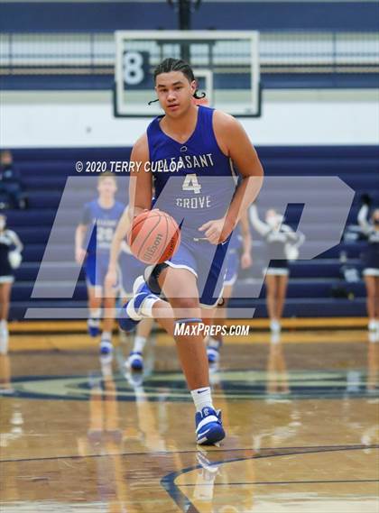 Thumbnail 2 in Pleasant Grove vs. Corner Canyon (CC Winter Invitational) photogallery.
