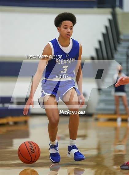 Thumbnail 1 in Pleasant Grove vs. Corner Canyon (CC Winter Invitational) photogallery.