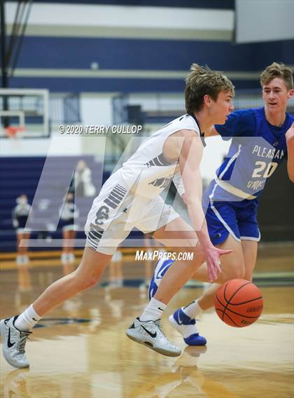 Thumbnail 1 in Pleasant Grove vs. Corner Canyon (CC Winter Invitational) photogallery.