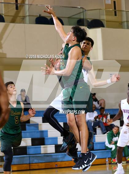 Thumbnail 2 in University vs. Schurr (MLK Day Showdown) photogallery.