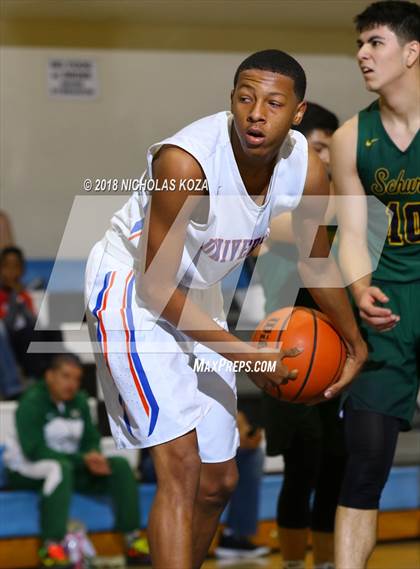 Thumbnail 1 in University vs. Schurr (MLK Day Showdown) photogallery.