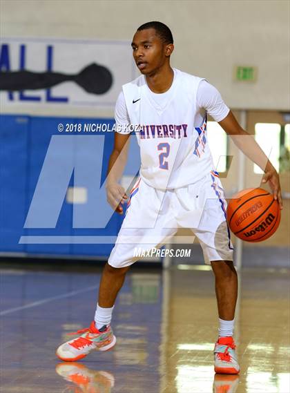Thumbnail 1 in University vs. Schurr (MLK Day Showdown) photogallery.