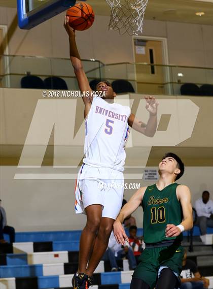 Thumbnail 2 in University vs. Schurr (MLK Day Showdown) photogallery.