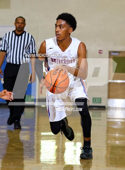 Thumbnail 1 in University vs. Schurr (MLK Day Showdown) photogallery.