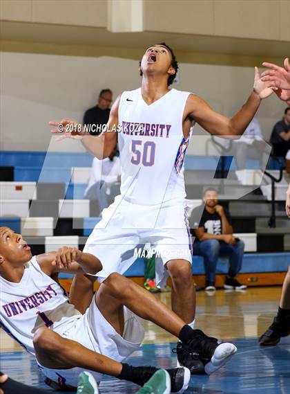 Thumbnail 2 in University vs. Schurr (MLK Day Showdown) photogallery.