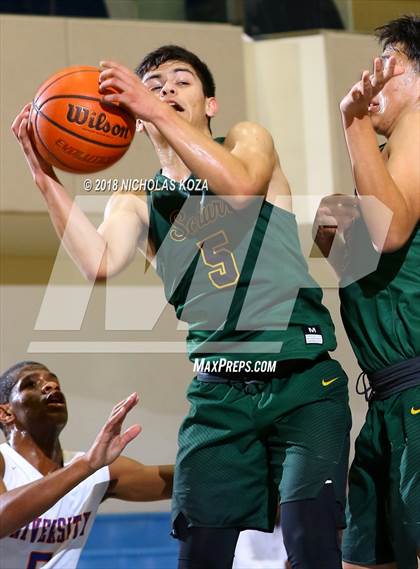 Thumbnail 1 in University vs. Schurr (MLK Day Showdown) photogallery.