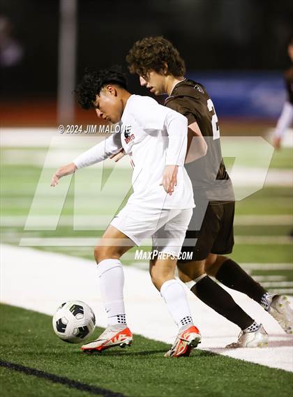 Thumbnail 1 in Burlingame @ Saint Francis (CIFCCS D1 Semifinals) photogallery.